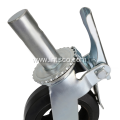 Heavy Duty Rubber on Iron ​Scaffolding Casters